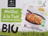 Mängden socker i Nouilles à la thaï sautées aux légumes