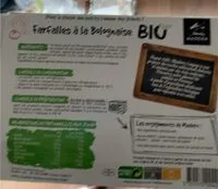 Mängden socker i Farfalles à la bolognaise BIO