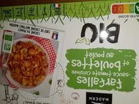 Mängden socker i Farfalles sauce tomates