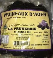 Mängden socker i PRUNEAUX D'AGEN