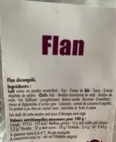 Mängden socker i Flan