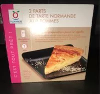 Mängden socker i Tarte normande aux pommes