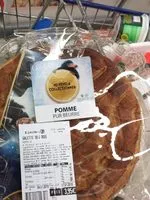 Mängden socker i Galette des rois