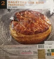 Mängden socker i Galettes des rois
