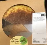 Mängden socker i Flan pâtissier bio