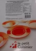 Mängden socker i Bœuf Bourguignon, Purée de Pommes de Terre et Carottes