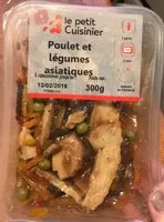 Mängden socker i Poulet et legumes asiatiques