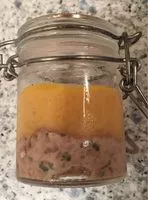 Mängden socker i Verrine de butternut châtaignes et girolles
