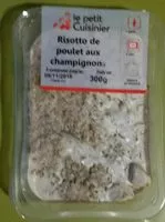 Mängden socker i Risotto de poulet aux champignons