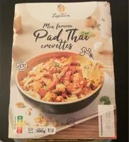 Mängden socker i Pad Thaï crevettes