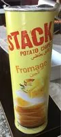 Mängden socker i Stack Potato chips Fromage