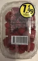 Mängden socker i Framboises