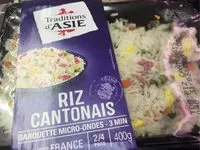 Mängden socker i Riz cantonais