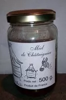 Mängden socker i Miel de châtaignier