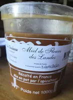 Mängden socker i Miel de Fleurs des Landes