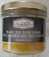Mängden socker i Bloc de foie gras de canard du sud ouest