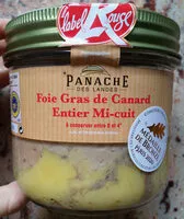 Mängden socker i Foie gras de canard entier mi-cuit