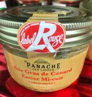 Mängden socker i Foie gras de canard entier mi-cuit