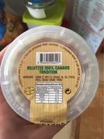 Mängden socker i Rillettes 100% canard