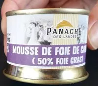 Mängden socker i mousse de foie de canard