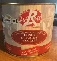 Mängden socker i Confit de canard 4 cuisses