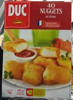 Mängden socker i 40 Nuggets de Dinde