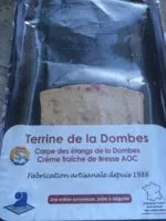 Mängden socker i Terrine de la dombes