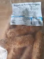 Mängden socker i Nuggets poissons surgelés