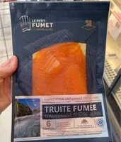 Mängden socker i Truite fumée d'Auvergne Rhône-Alpes