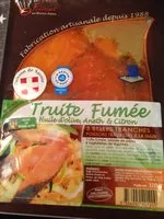 Mängden socker i Truite fumée, huile d'olive, aneth et citron