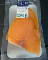 Mängden socker i Saumon asc eleve en islande fumé 2 tranches
