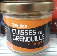 Mängden socker i Rillettes cuisses de grenouille à l'aligoté