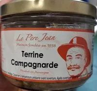 Mängden socker i Terrine Campagnarde
