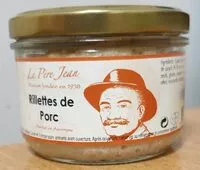 Mängden socker i Rillettes de porc