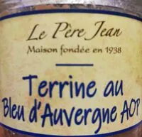 Mängden socker i Terrine au bleu d'Auvergne AOP