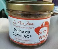 Mängden socker i Terrine au cantal AOP