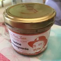 Mängden socker i Le pere jean terrine de campagne