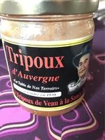 Mängden socker i Tripoux d'Auvergne