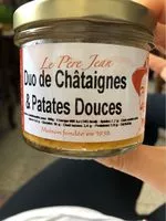 Mängden socker i Duo de chataignes et patates douces