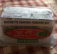 Mängden socker i Buchette cendree fermiere bio