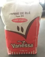 Mängden socker i Farine de blé