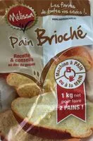 Mängden socker i Farine pain brioché