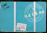 Mängden socker i Pomme de terre de l'Île de Ré