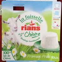 Mängden socker i Faisselle chèvre nature