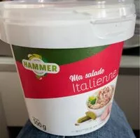 Mängden socker i Salade italienne HAMMER