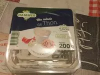 Mängden socker i Les Océanes Salade De Thon, La Barquette De 200g
