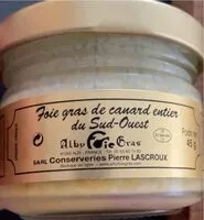 Mängden socker i Foie gras de canard entier