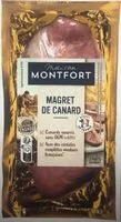 Mängden socker i Magret de Canard