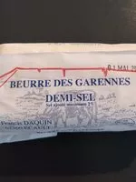 Mängden socker i Beurre des garennes