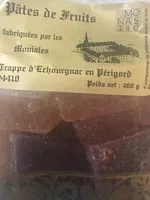 Mängden socker i Pates de fruits